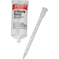 Adh&eacute;sif 4 minutes Fixmaster, 50 ml, Cartouche double, Deux composants, Ambr&eacute;e EastCoast Offshore Supplies
