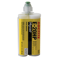 Adh&eacute;sifs structuraux &agrave; s&eacute;chage rapide E-20P, 200 ml, Cartouche double, Deux composants, Blanc EastCoast Offshore Supplies