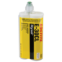 Adh&eacute;sif structurel pour le verre E-30CL, 200 ml, Cartouche double, Deux composants, Ultra clair EastCoast Offshore Supplies