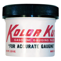 P&acirc;te de jaugeage d'essence Kolor Kut , Cruche EastCoast Offshore Supplies