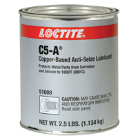 Loctite&reg; 8008 C5-A Copper Anti-Seize Lubricant, 2.5 lbs., Can, 1800°F (982°C) Max Temp. EastCoast Offshore Supplies