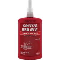 Compos&eacute; de blocage de calibre lettre AVV, Rouge, &eacute;lev&eacute;, 250 ml, Bouteille EastCoast Offshore Supplies