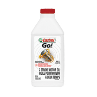 Huile pour moteur de moto Go!, 500 ml, Bouteille EastCoast Offshore Supplies