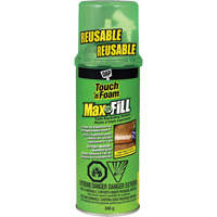 Touch 'n Foam&reg; Max Fill Triple Expanding Sealant, 340 g, Aerosol Can, Cream EastCoast Offshore Supplies
