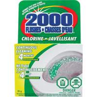 2000 Flushes&reg; Bleach Toilet Bowl Cleaner, 35 g, Tablet EastCoast Offshore Supplies