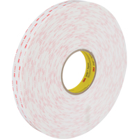 Ruban VHB 4950, 33 m (108') lo x 25,4 mm (1") la, 45 mils, Acrylique EastCoast Offshore Supplies