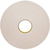 Double-Coated Foam Tape, 66 m (216') L x 12.7 mm (1/2") W, 31 mils, Polyethylene EastCoast Offshore Supplies