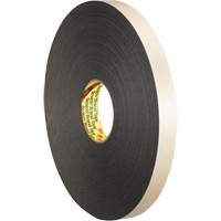 Double-Coated Foam Tape, 33 m (108') L x 12.7 mm (1/2") W, 62 mils, Polyethylene EastCoast Offshore Supplies