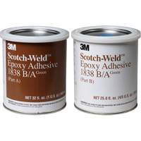 Scotch-Weld Adhesive, 32 fl. oz., Pail, Two-Part, Green EastCoast Offshore Supplies