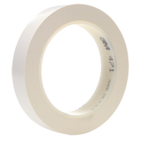 471 Vinyl Tape, 25.4 mm (1") W x 32.9 m (108') L, 5.3 mils, White EastCoast Offshore Supplies