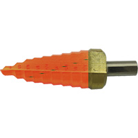 Jet-Kut&reg; 9-Step Super Premium M35 Step Drill, 1/4" - 3/4" , 1/16" Increments, High Speed Steel EastCoast Offshore Supplies