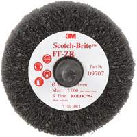 Brosse &agrave; lamelles pour la coupe et le polissage Scotch-Brite, Oxyde d'aluminium, Grain Fin, 2" x 1" x 1/4" EastCoast Offshore Supplies
