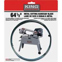 Bandsaw Metal Blade, Carbon Steel, 64-1/2" L x 1/2" W x 0.025" Thick, 24 TPI EastCoast Offshore Supplies