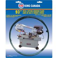 General Purpose Band Saw Blade, Bi-Metal, 93" L x 3/4" W x 0.032" Thick, 6-10 TPI EastCoast Offshore Supplies