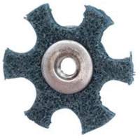 Disque abrasif en forme d'&eacute;toile pour pr&eacute;paration de surface Abrasotex , 1-1/2" dia., Grain Tr&egrave;s fin, Oxyde d'aluminium EastCoast Offshore Supplies