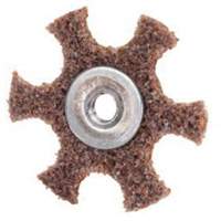 Disque abrasif en forme d'&eacute;toile pour pr&eacute;paration de surface Abrasotex , 2" dia., Grain Cors&eacute;, Oxyde d'aluminium EastCoast Offshore Supplies