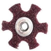 Disque abrasif en forme d'&eacute;toile pour pr&eacute;paration de surface Abrasotex , 2" dia., Grain Moyen, Oxyde d'aluminium EastCoast Offshore Supplies