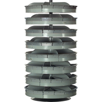 Rotabin&reg; Storage Units, 500 lbs. Capacity per Level, 5 Level, 38" H x 28" Dia. EastCoast Offshore Supplies