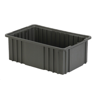 Divider Box, Polyethylene, 15.5" W x 9.9" D x 6" H, Grey EastCoast Offshore Supplies