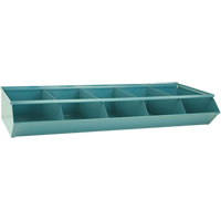 Bacs sectionnels superposables, Cap. 100 lb, 37" la x 15-1/2" p x 6" h, Bleu EastCoast Offshore Supplies