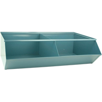 Bacs sectionnels superposables, Cap. 100 lb, 37" la x 24" p x 11" h, Bleu EastCoast Offshore Supplies