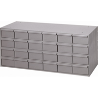 Casiers &agrave; tiroirs industriels, 24 tiroirs, 33-3/4" la x 11-5/8" p x 14-3/8" h, Gris EastCoast Offshore Supplies