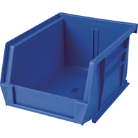Bac en plastique, 8-1/4" la, 9" h x 18" p, Bleu EastCoast Offshore Supplies