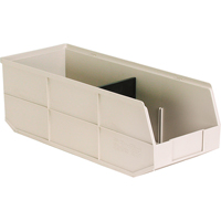 Akro-Bin de la S&eacute;rie 1800, 8-1/4" la, 7" h x 20-1/2" p, Beige EastCoast Offshore Supplies