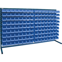 Rayonnage &agrave; persienne avec bacs, 144 bacs, 72" la x 15" p x 40" h EastCoast Offshore Supplies