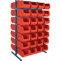 Double-Sided Stationary Bin Rack, 36" W x 24" D x 61" H, 56 Bins EastCoast Offshore Supplies