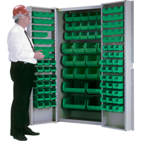 Deep-Door Combination Cabinet, 38" W x 24" D x 72" H, 36 Shelves EastCoast Offshore Supplies