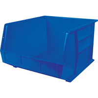 Bacs ultra empilable & suspendable, 16-1/2" la, 11" h x 18" p, Bleu EastCoast Offshore Supplies
