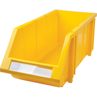 Stack & Hang Bin, 7-7/8" W x 7" H x 17-11/16" D, Yellow EastCoast Offshore Supplies