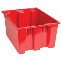 Contenants Stack & Nest, 10" x 19,5" x 15,5", Rouge EastCoast Offshore Supplies