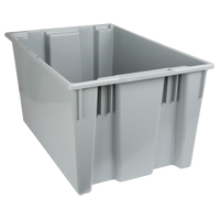 Contenants Stack & Nest, 15" x 29,5" x 19,5", Gris EastCoast Offshore Supplies
