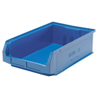 Contenants g&eacute;ants empilables, 12,375" la x 19,75" p x 5,875" h, Bleu EastCoast Offshore Supplies