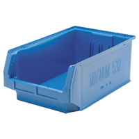 Contenants g&eacute;ants empilables, 12,375" la x 19,75" p x 7,875" h, Bleu EastCoast Offshore Supplies