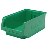 Contenants g&eacute;ants empilables, 12,375" la x 19,75" p x 7,875" h, Vert EastCoast Offshore Supplies