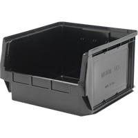 Contenant empilable, 18,375" la x 18,375" p x 11,875" h, Noir EastCoast Offshore Supplies