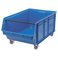 Mobile MAGNUM Bin, 14-7/8" H x 18-3/8" W x 29" D, 150 lbs. Capacity, Blue EastCoast Offshore Supplies