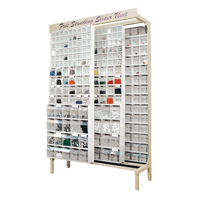 Syst&egrave;me de stockage &agrave; glissi&egrave;re &agrave; bacs basculants autonome, 48" la x 18" p x 77" h, 112 tiroirs EastCoast Offshore Supplies