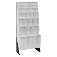 Tip-Out Bins Stand, 23-5/8" W x 8" D x 52" H, 38 Drawers EastCoast Offshore Supplies
