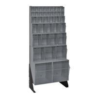Tip-Out Bins Stand, 23-5/8" W x 8" D x 52" H, 38 Drawers EastCoast Offshore Supplies