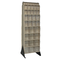 Tip-Out Bins Stand, 23-5/8" W x 16" D x 75" H, 72 Drawers EastCoast Offshore Supplies