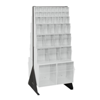 Tip-Out Bins Stand, 23-5/8" W x 16" D x 52" H, 76 Drawers EastCoast Offshore Supplies