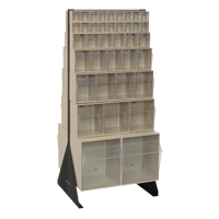 Tip-Out Bins Stand, 23-5/8" W x 16" D x 52" H, 76 Drawers EastCoast Offshore Supplies