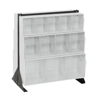 Tip-Out Bins Stand, 23-5/8" W x 16" D x 28" H, 24 Drawers EastCoast Offshore Supplies