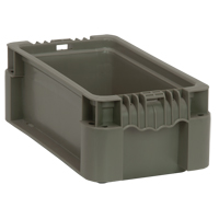 Contenant pliable et empilable, 7" la x 12" p x 5" h, Gris EastCoast Offshore Supplies