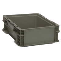 Contenant pliable et empilable, 15" la x 12" p x 5" h, Gris EastCoast Offshore Supplies