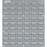 Metal Louvered Panel Bin Support Rack, 16 Bins, 18" W x 1/8" D x 19" H EastCoast Offshore Supplies